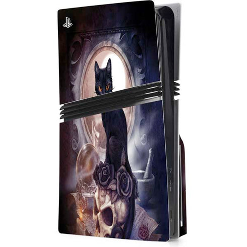Alchemy Grimelkins Ghost PS5 Pro Disk Console Skin