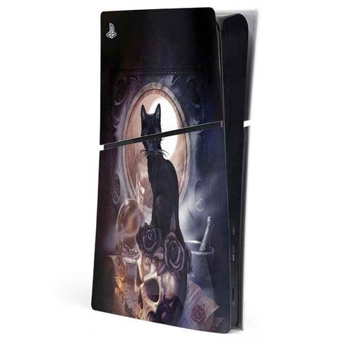 Alchemy Grimelkins Ghost PS5 Slim Digital Edition Console Skin