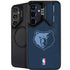 NBA Memphis Grizzlies Distressed Galaxy S25 FE Kickstand Case