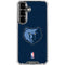 NBA Memphis Grizzlies Distressed Galaxy S26 Plus Clear Case