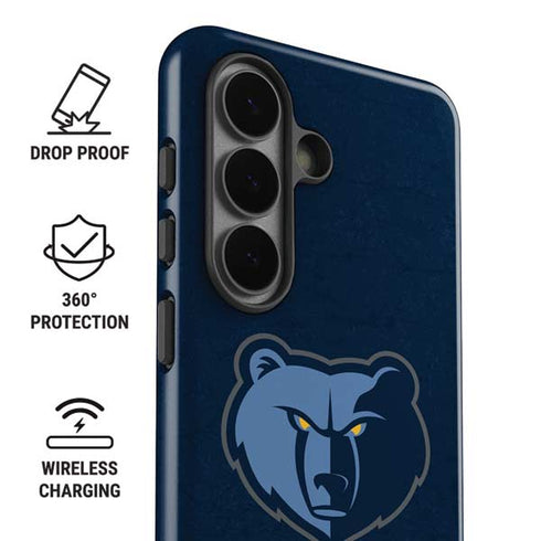 NBA Memphis Grizzlies Distressed Galaxy S26 Plus Impact Case