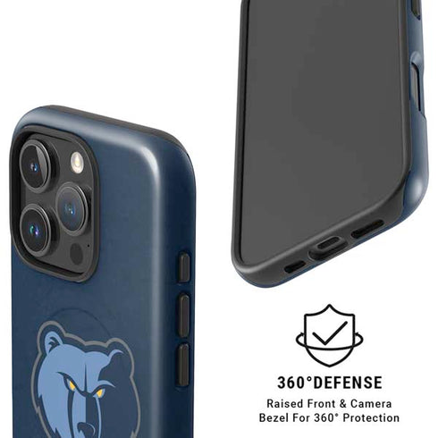 NBA Memphis Grizzlies Distressed iPhone 16 Pro Magsafe Impact Case