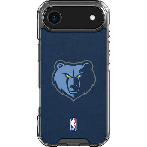 NBA Memphis Grizzlies Distressed iPhone 17 Air Clear Case