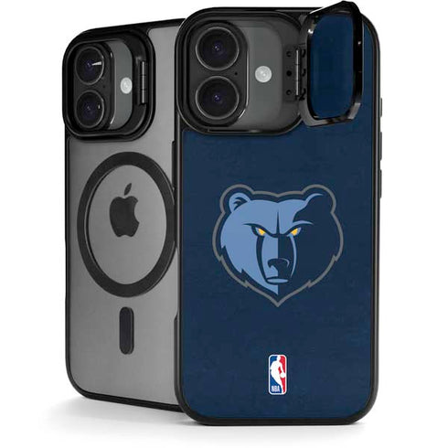 NBA Memphis Grizzlies Distressed iPhone 17 Kickstand Case