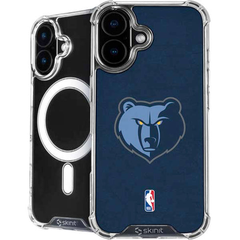 NBA Memphis Grizzlies Distressed iPhone 17 MagSafe Case