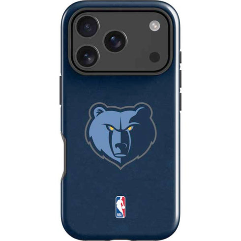 NBA Memphis Grizzlies Distressed iPhone 17 Pro Impact Case