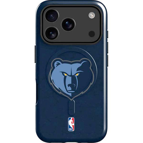 NBA Memphis Grizzlies Distressed iPhone 17 Pro Magsafe Impact Case