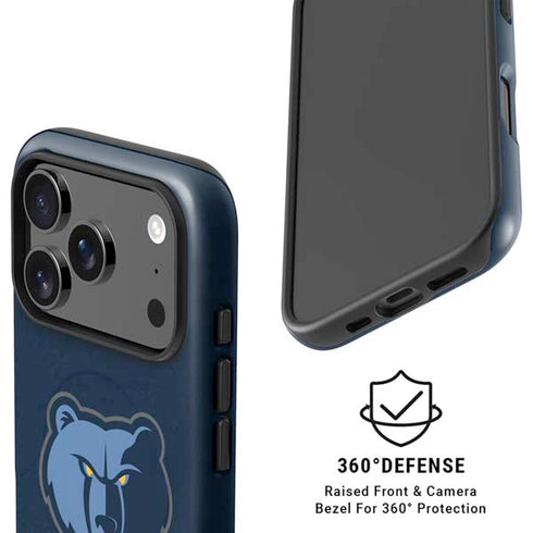 NBA Memphis Grizzlies Distressed iPhone 17 Pro Magsafe Impact Case