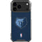 NBA Memphis Grizzlies Distressed iPhone 17 Pro Max Clear Case
