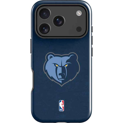 NBA Memphis Grizzlies Distressed iPhone 17 Pro Max Impact Case