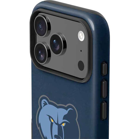 NBA Memphis Grizzlies Distressed iPhone 17 Pro Max Impact Case
