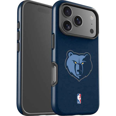 NBA Memphis Grizzlies Distressed iPhone 17 Pro Max Impact Case