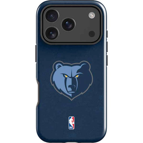 NBA Memphis Grizzlies Distressed iPhone 18 Pro Impact Case