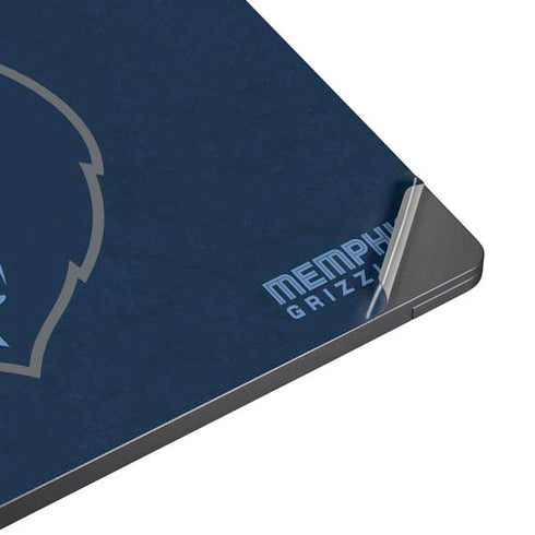NBA Memphis Grizzlies Distressed Surface Laptop 7 13.8in Skin