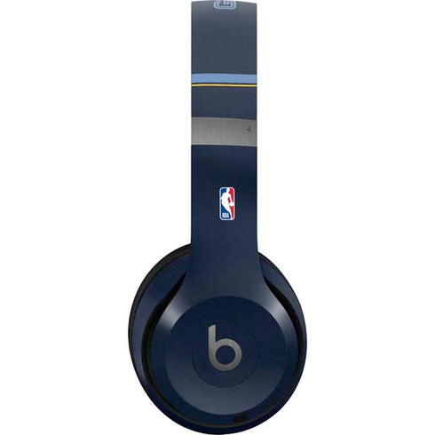 NBA Memphis Grizzlies Jersey Beats Solo 4 Wireless Headphones Skin