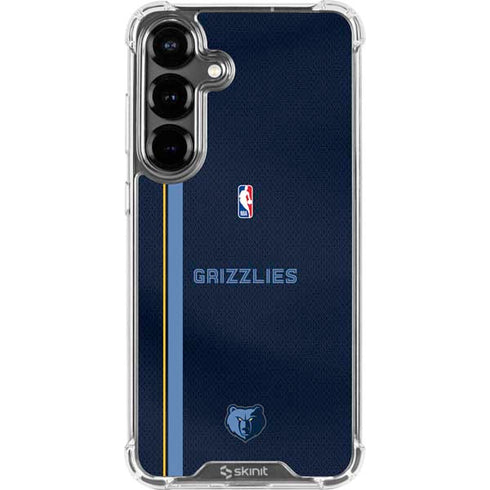 NBA Memphis Grizzlies Jersey Galaxy S26 Plus Clear Case