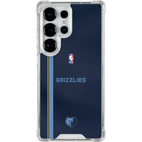 NBA Memphis Grizzlies Jersey Galaxy S26 Ultra Clear Case