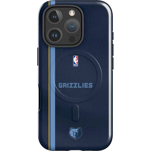 NBA Memphis Grizzlies Jersey iPhone 16 Pro Max Magsafe Impact Case