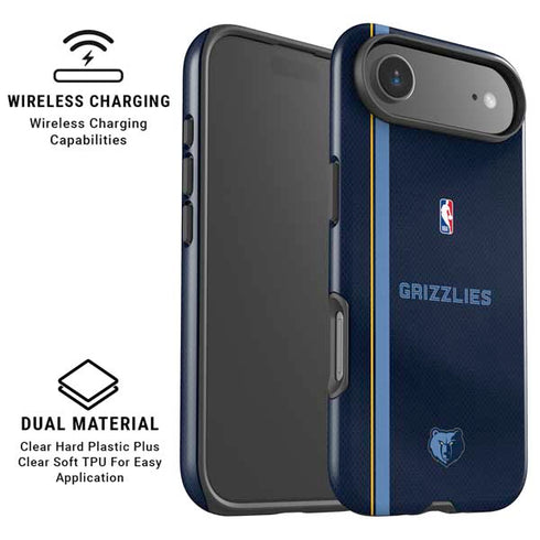 NBA Memphis Grizzlies Jersey iPhone 17 Air Magsafe Impact Case