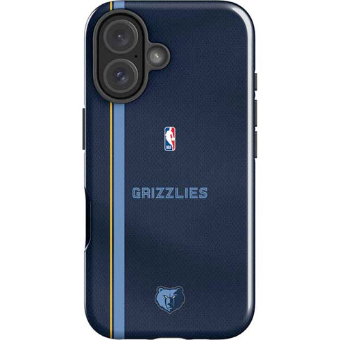 NBA Memphis Grizzlies Jersey iPhone 17 Impact Case