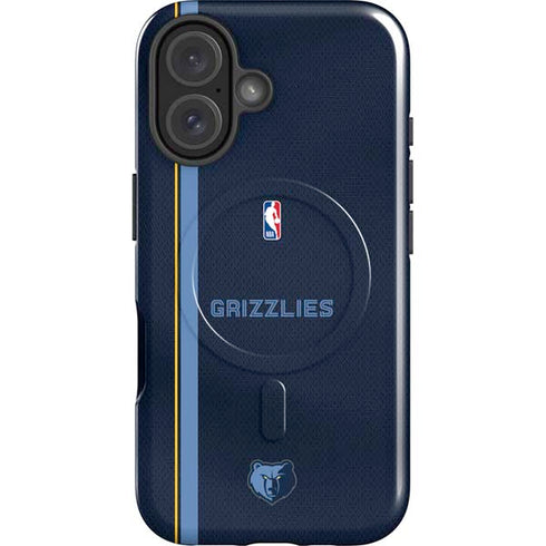 NBA Memphis Grizzlies Jersey iPhone 17 Magsafe Impact Case