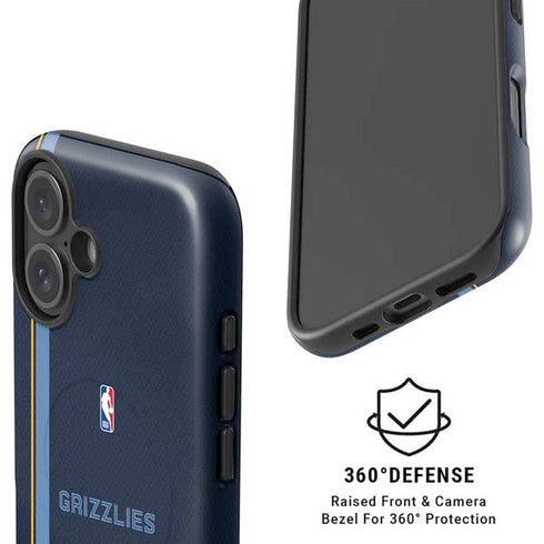 NBA Memphis Grizzlies Jersey iPhone 17 Magsafe Impact Case
