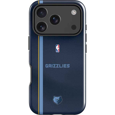 NBA Memphis Grizzlies Jersey iPhone 17 Pro Impact Case