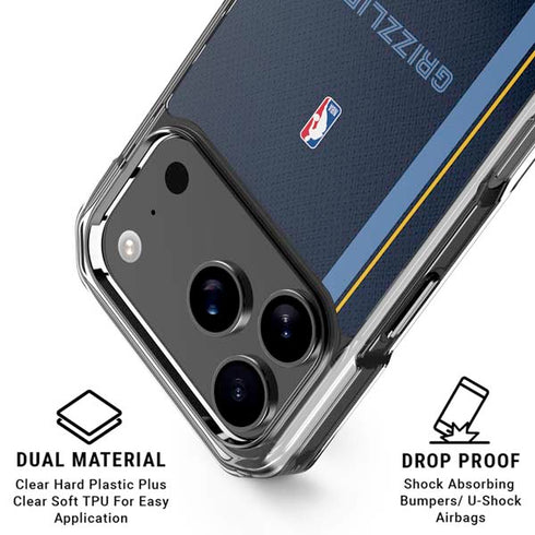 NBA Memphis Grizzlies Jersey iPhone 17 Pro MagSafe Case