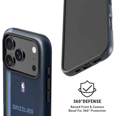 NBA Memphis Grizzlies Jersey iPhone 17 Pro Magsafe Impact Case
