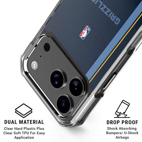 NBA Memphis Grizzlies Jersey iPhone 17 Pro Max MagSafe Case