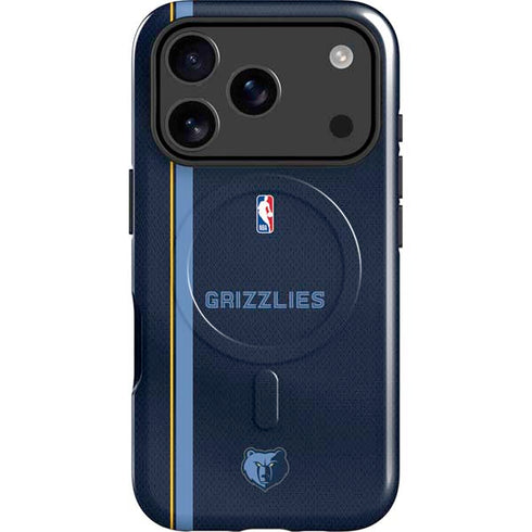 NBA Memphis Grizzlies Jersey iPhone 17 Pro Max Magsafe Impact Case