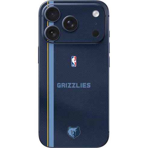 NBA Memphis Grizzlies Jersey iPhone 17 Pro Skin