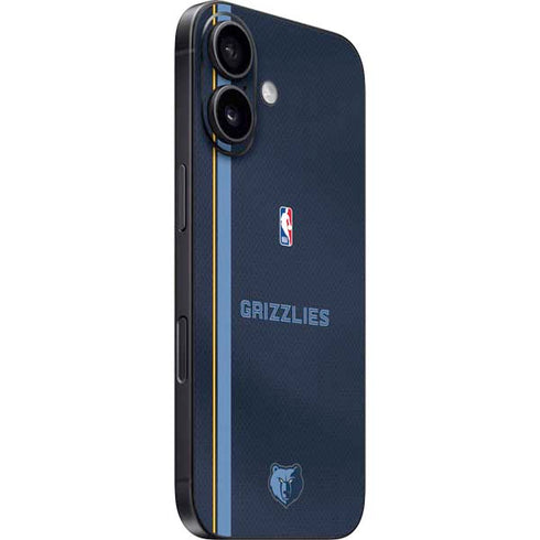 NBA Memphis Grizzlies Jersey iPhone 17 Skin