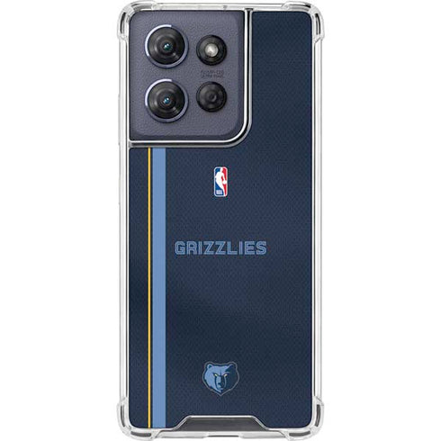 NBA Memphis Grizzlies Jersey Moto G Stylus 5G (2025) Clear Case