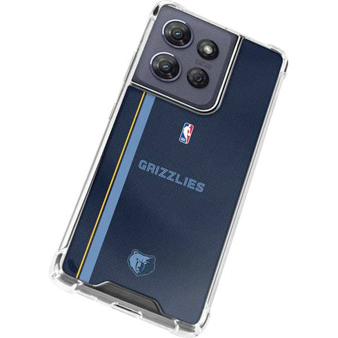 NBA Memphis Grizzlies Jersey Moto G Stylus 5G (2025) Clear Case