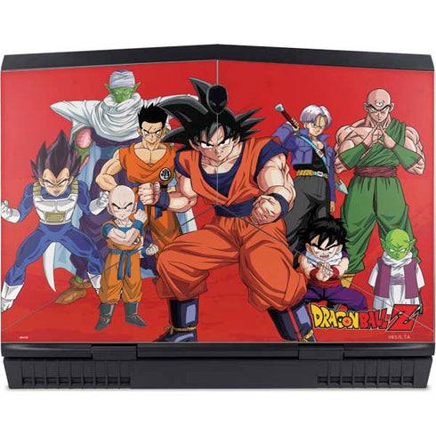 Dragon Ball Z Group Dell Alienware Skin