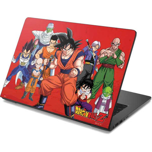 Dragon Ball Z Group Dell Chromebook Skin