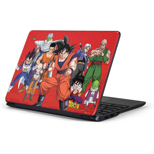 Dragon Ball Z Group Samsung Chromebook Skin
