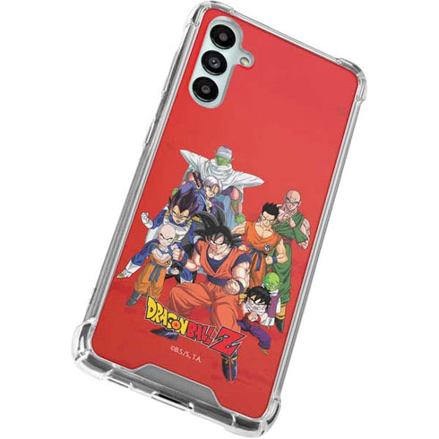 Dragon Ball Z Group Galaxy A15 5G Clear Case
