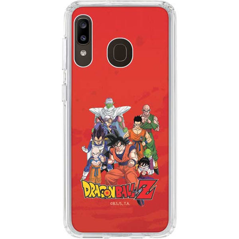 Dragon Ball Z Group Galaxy A20 Clear Case