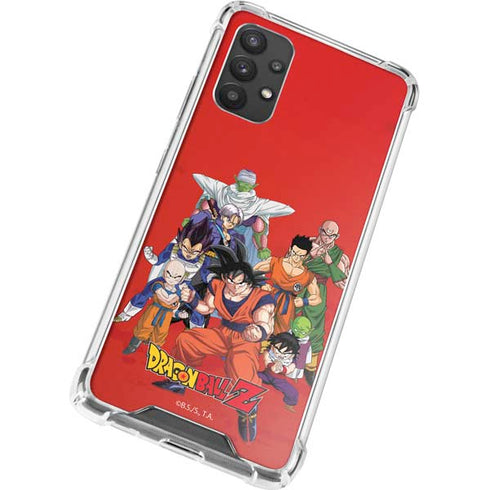 Dragon Ball Z Group Galaxy A32 5G Clear Case