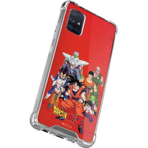 Dragon Ball Z Group Galaxy A51 5G Clear Case