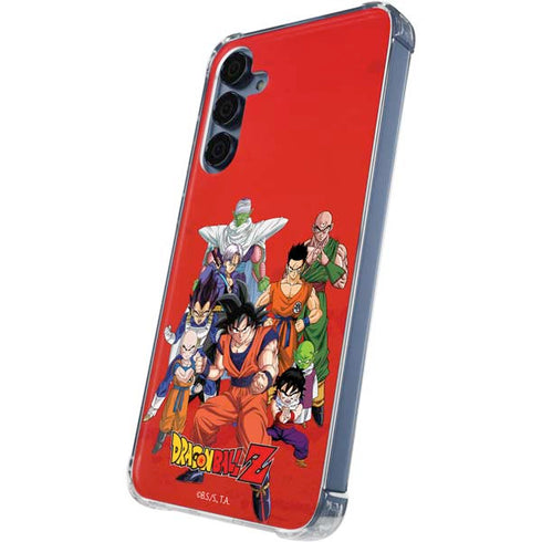 Dragon Ball Z Group Galaxy A55 5G Clear Case