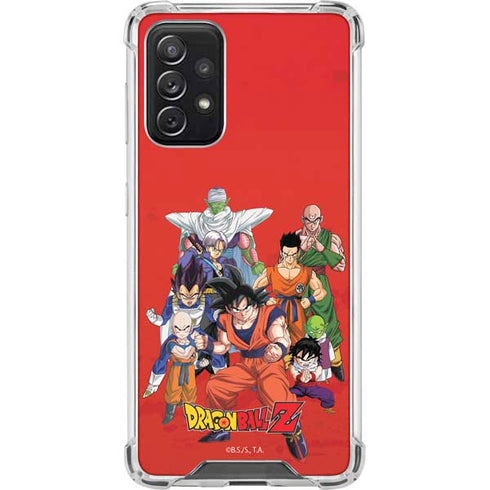 Dragon Ball Z Group Galaxy A72 5G Clear Case