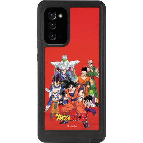 Dragon Ball Z Group Galaxy Note20 5G Waterproof Case