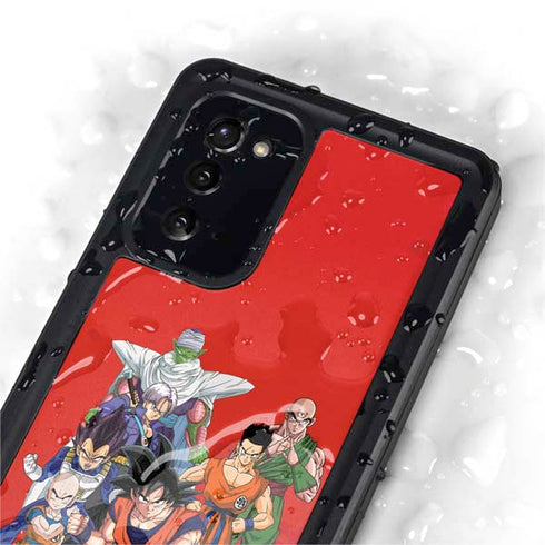 Dragon Ball Z Group Galaxy Note20 5G Waterproof Case