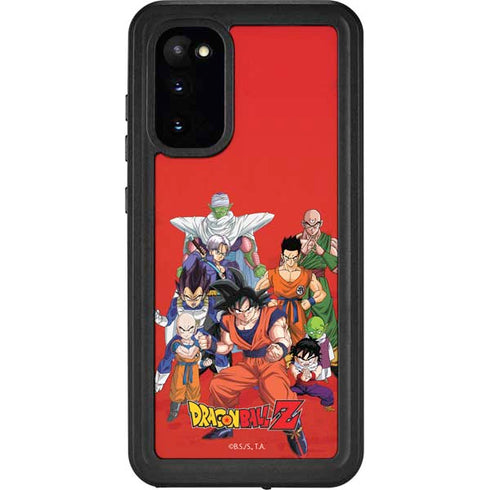Dragon Ball Z Group Galaxy S20 Waterproof Case