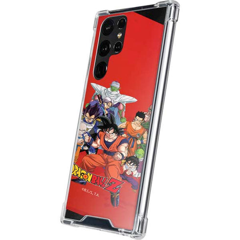 Dragon Ball Z Group Galaxy S22 Ultra Clear Case