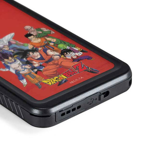 Dragon Ball Z Group Galaxy S23 Plus Waterproof Case