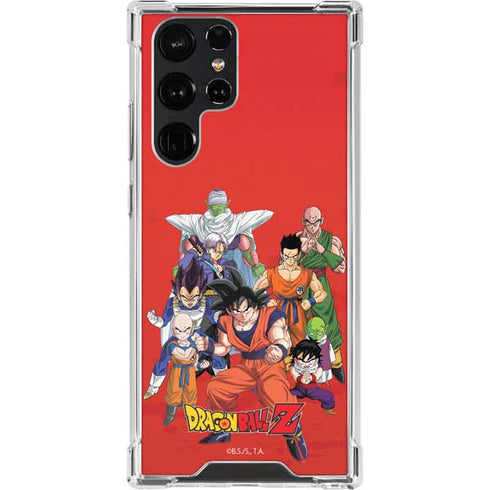 Dragon Ball Z Group Galaxy S23 Ultra Clear Case